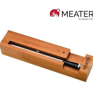 Meater App and probe will guide you to cook meat perfectly in Outdoor Fireplace