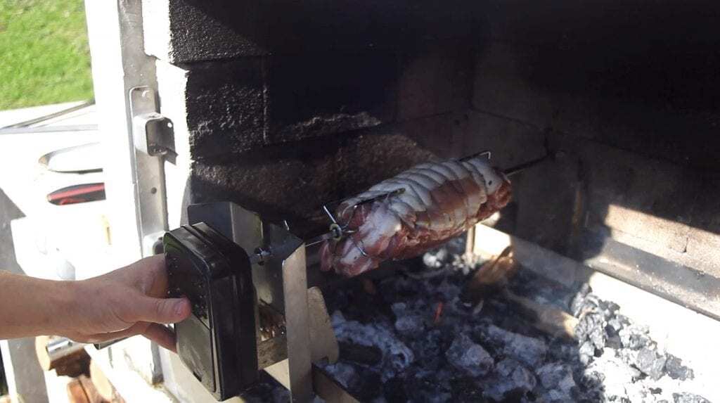 Cooking on an outdoor fire place is an exciting experience.