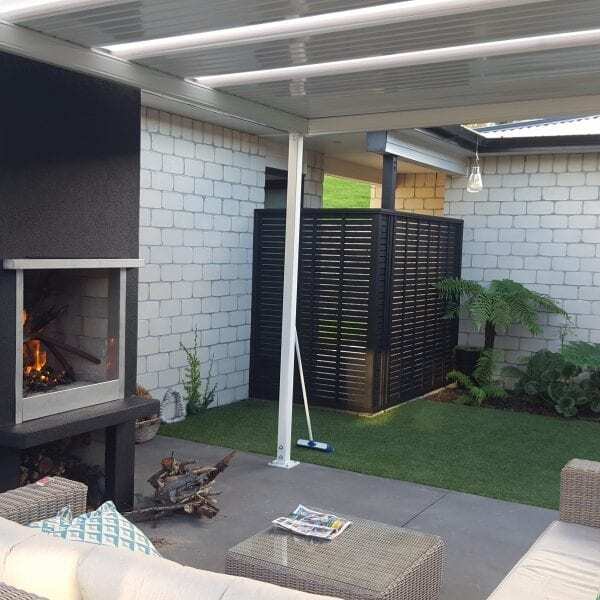 A simple & beautiful backyard place with an Outdoor Fire to hangout with family & friends